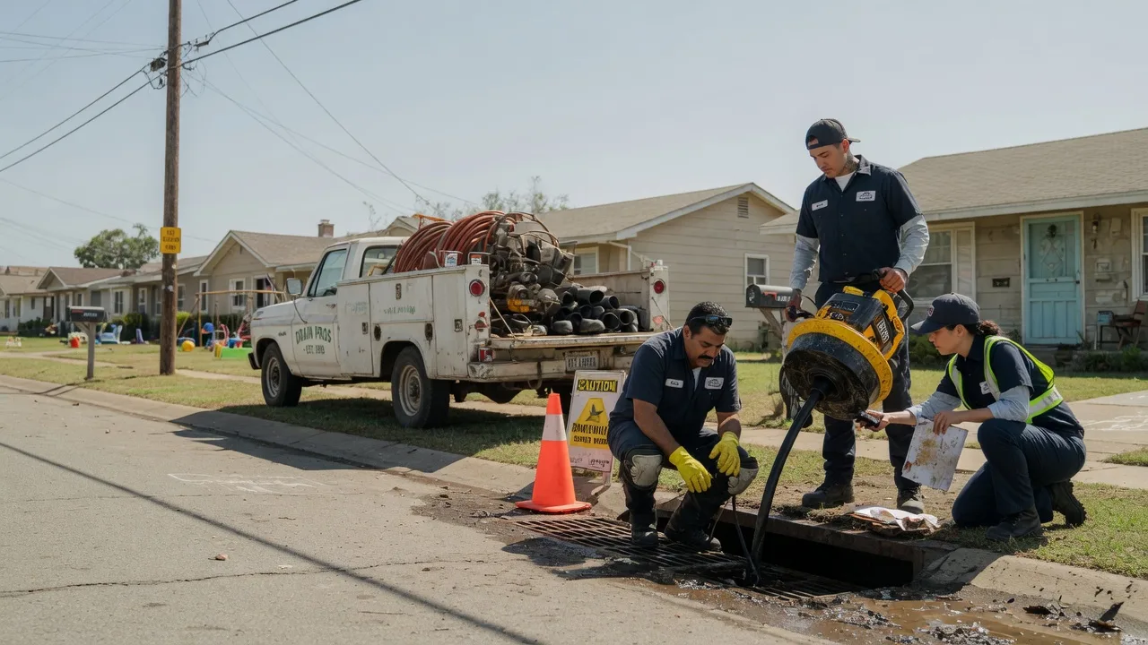 Drain Cleaning in Orchard, TX near me